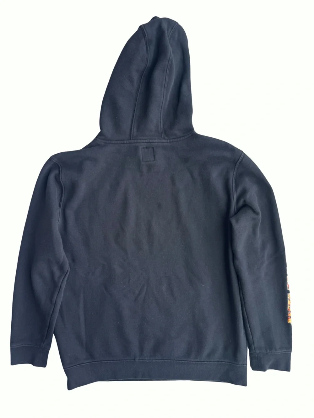 VANS DIGI FLAMES HOODIE Youth XL cotton extra large YXL black orange pocket emo